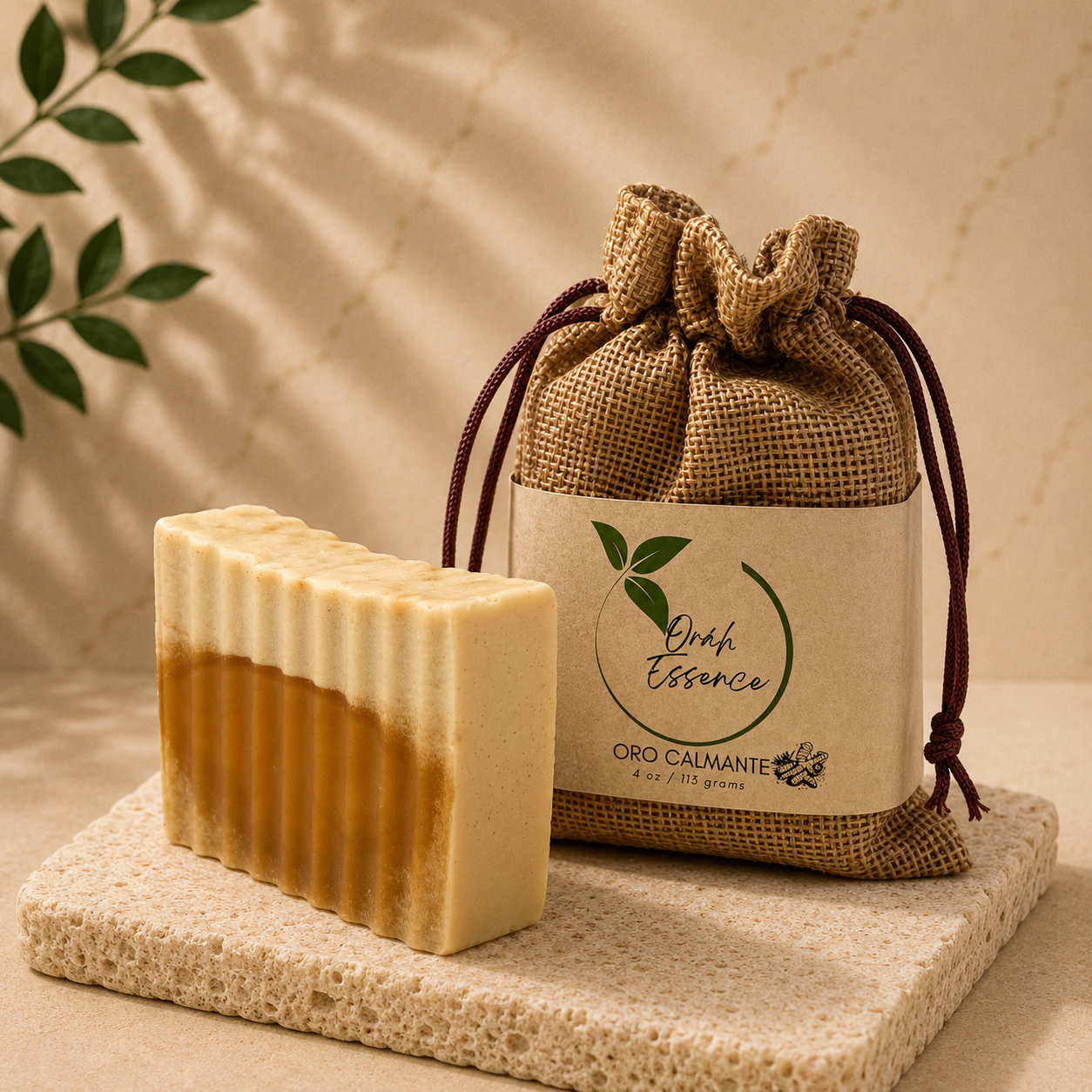 Oro Calmante - Golden Calm  Soap – Handcrafted Natural Soap for Sensitive Skin