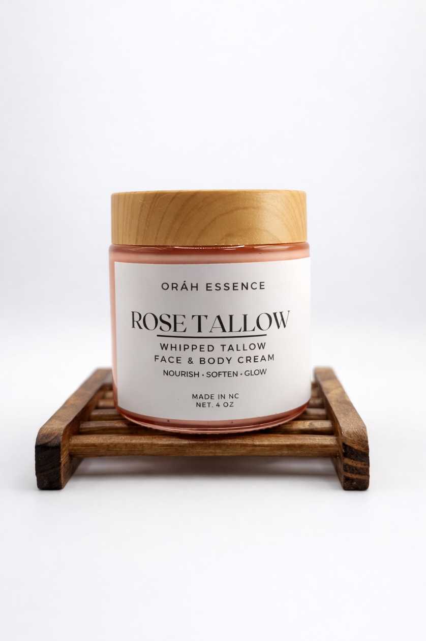 Rose Tallow Whip – Whipped Rose Body Cream