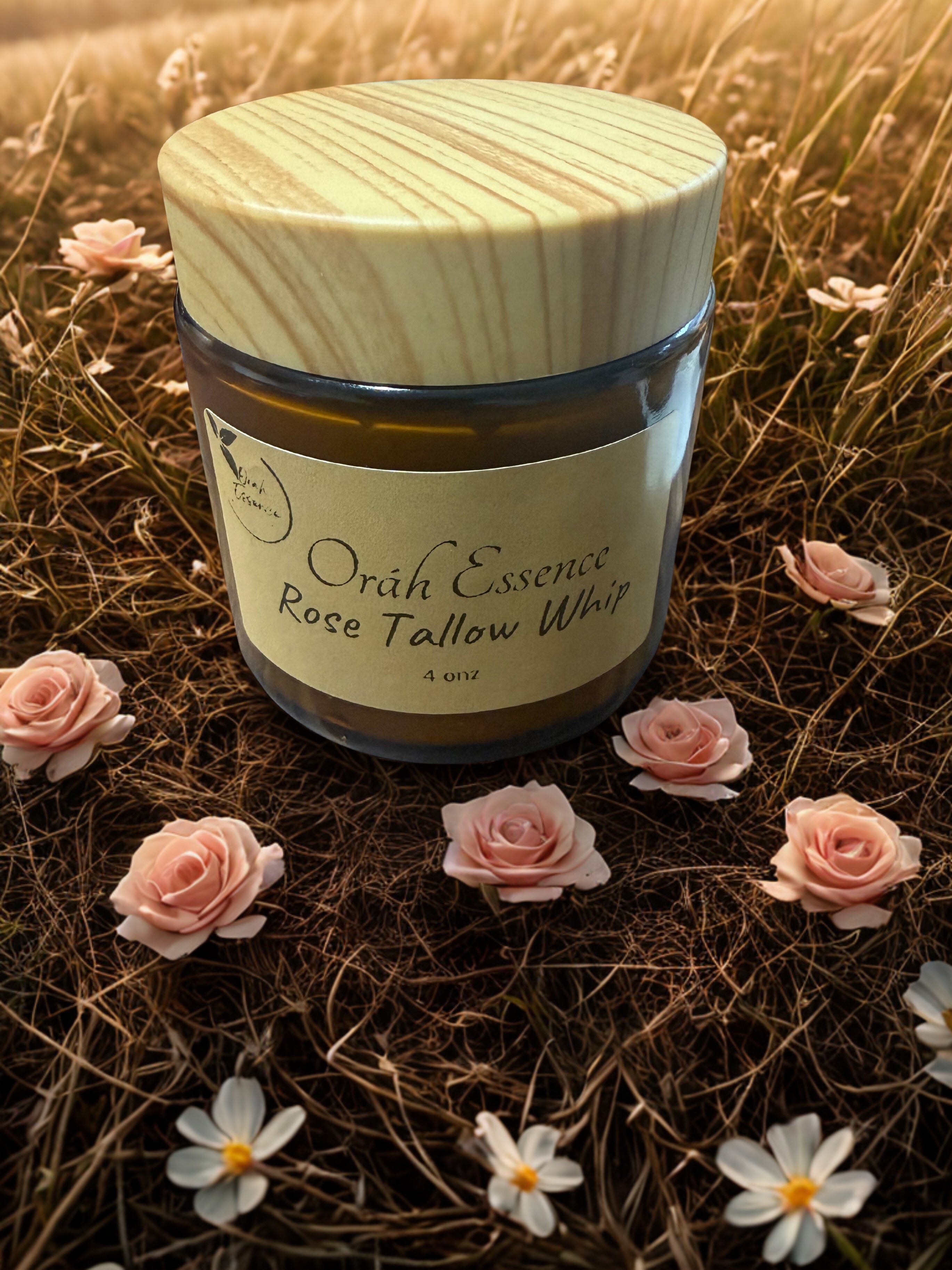 Rose Tallow Whip – Whipped Rose Body Cream