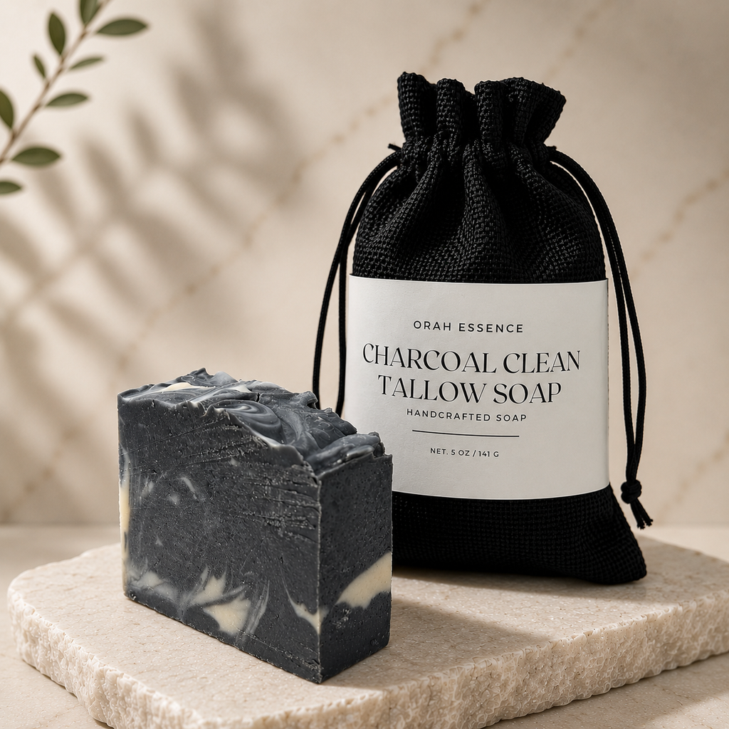 Charcoal Clean Tallow Soap