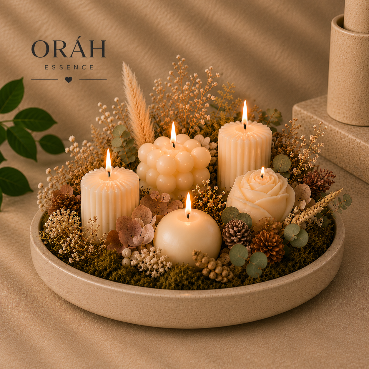 Luminous Bloom Centerpiece