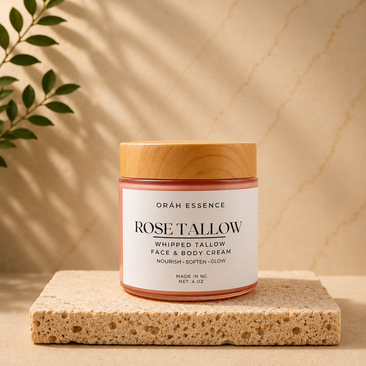 Rose Tallow Whip – Whipped Rose Body Cream