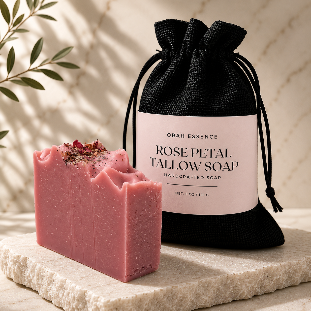 Rose Peal Tallow Soap