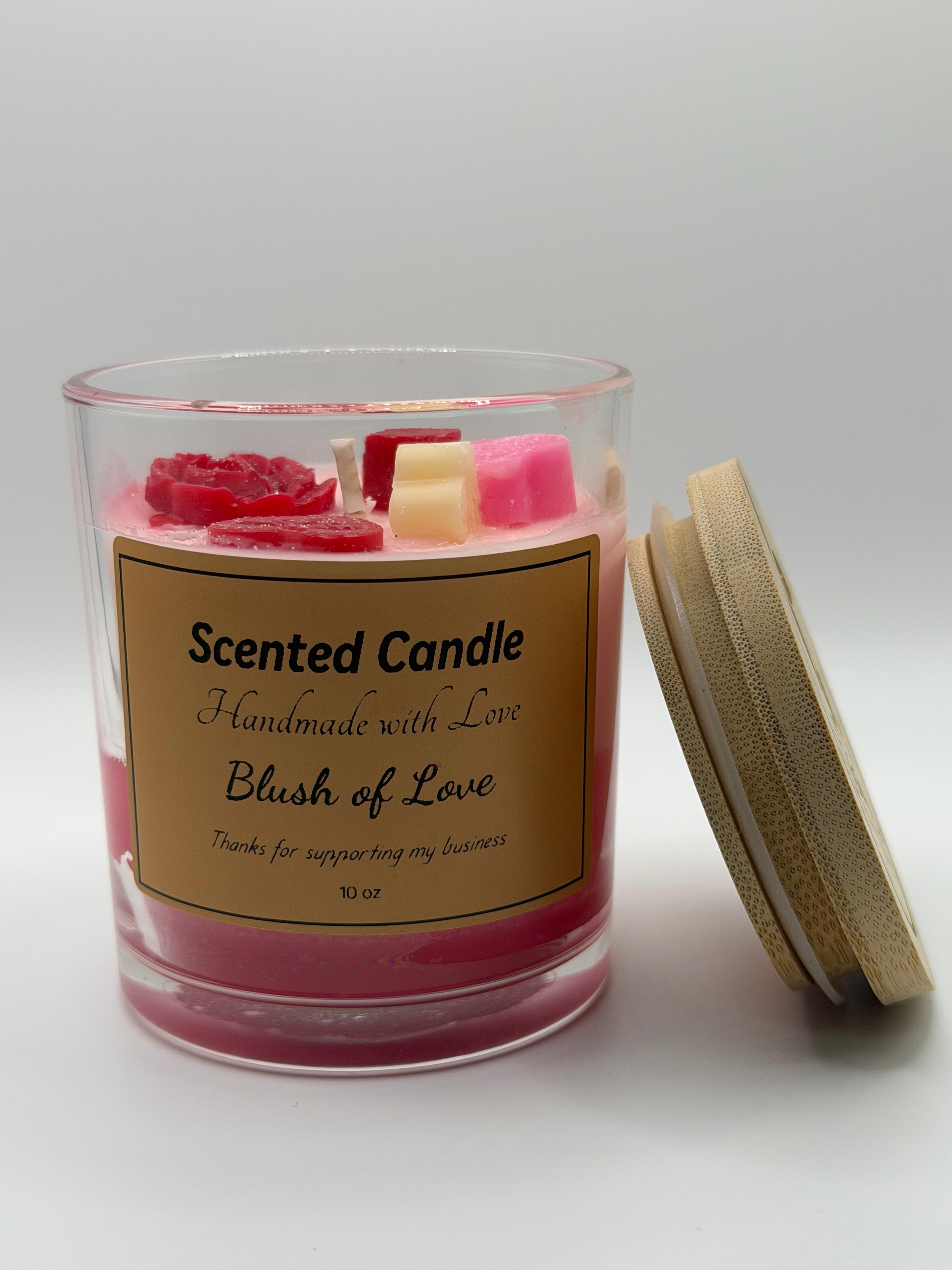 Soft, warm, and comforting. This pink candle transforms any space into a peaceful retreat, ideal for self-care moments, relaxation, and reconnecting with yourself.