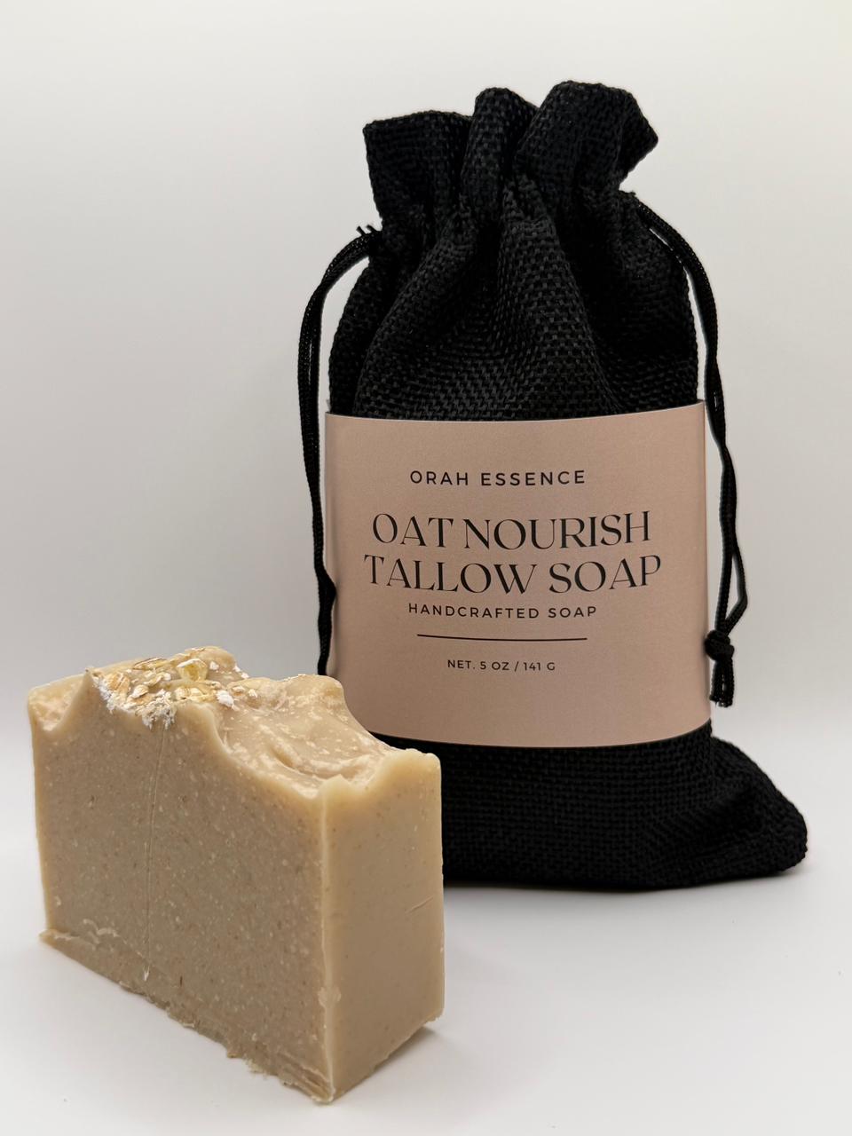A handcrafted, all-natural soap made with nourishing tallow, soothing oats, and the gentle sweetness of honey. Designed to cleanse while comforting and moisturizing the skin, it leaves you feeling soft, calm, and naturally refreshed. Perfect for everyday use and suitable for all skin types.