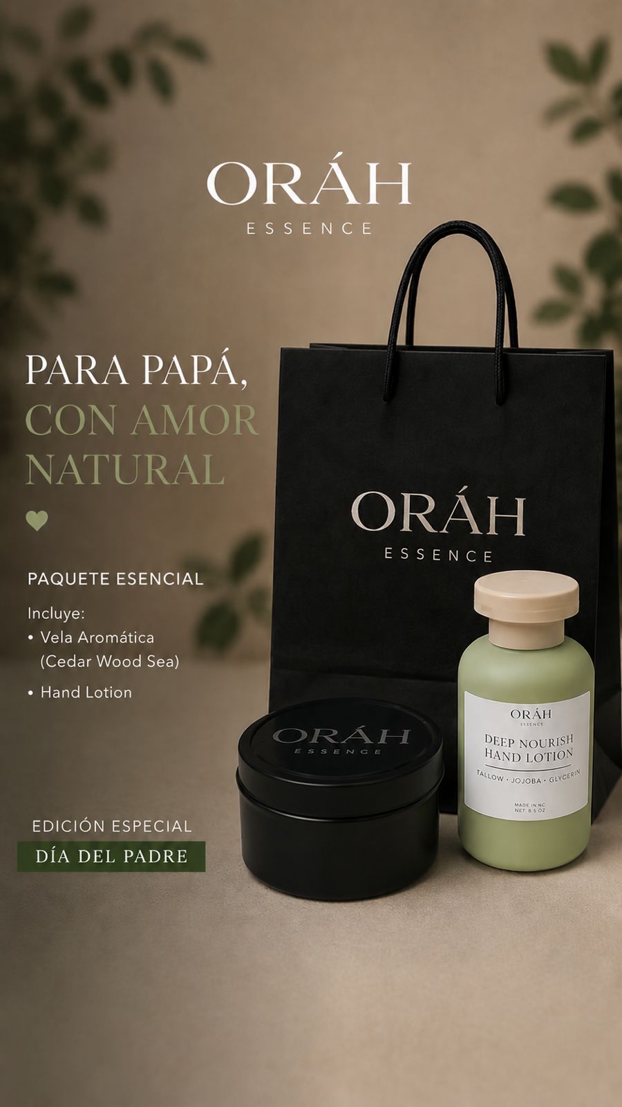 PARA PAPÁ con amor natural