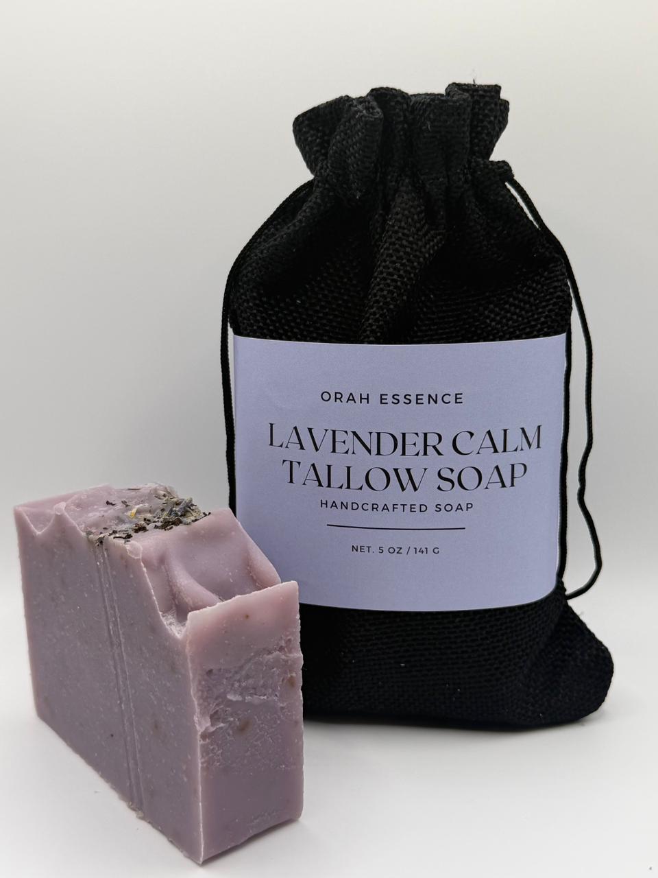 A handcrafted soap made with nourishing tallow and calming lavender. Gently cleanses while helping maintain your skin’s natural moisture, leaving it soft, balanced, and delicately scented. Perfect for a relaxing, everyday skincare ritual.