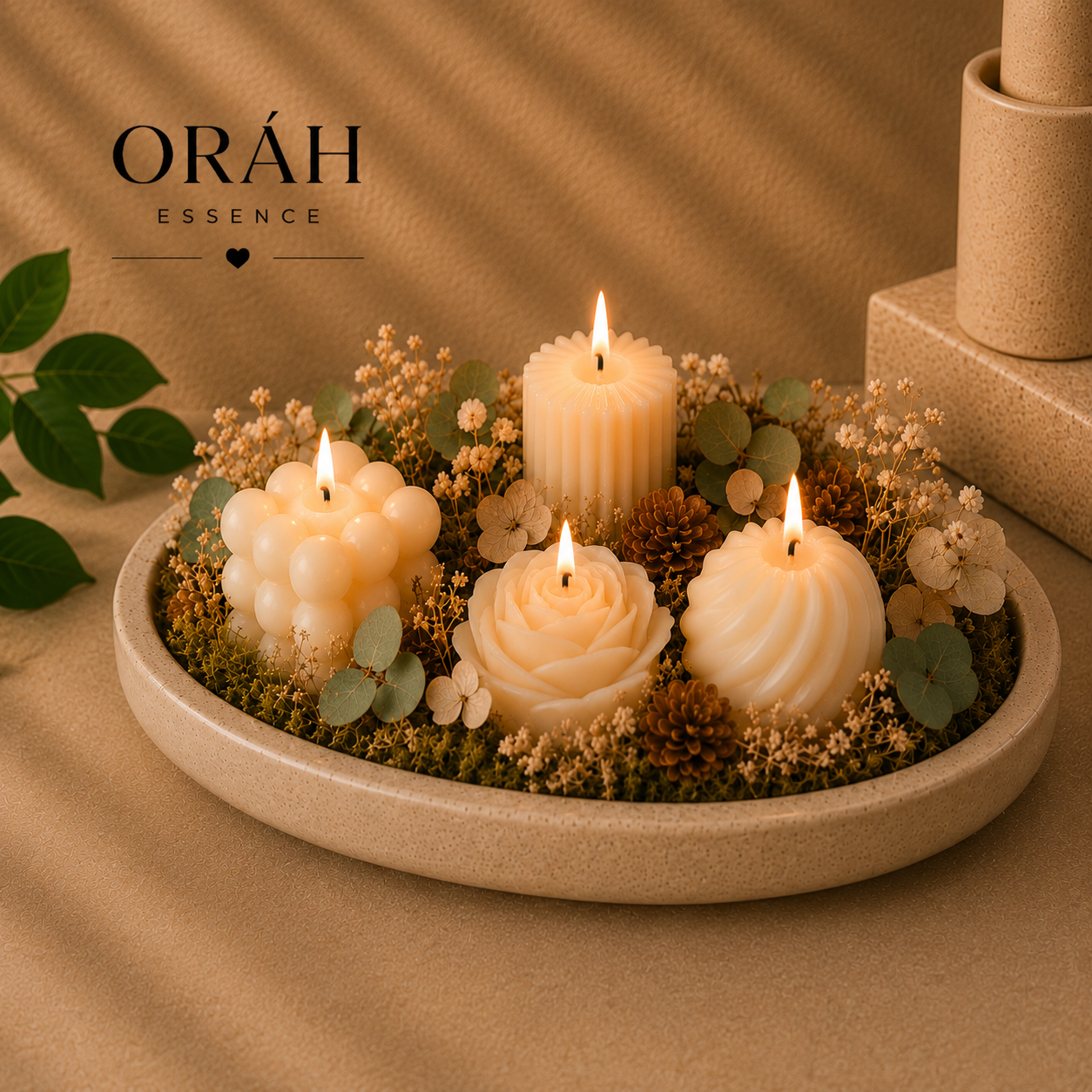 Luminous Bloom Centerpiece