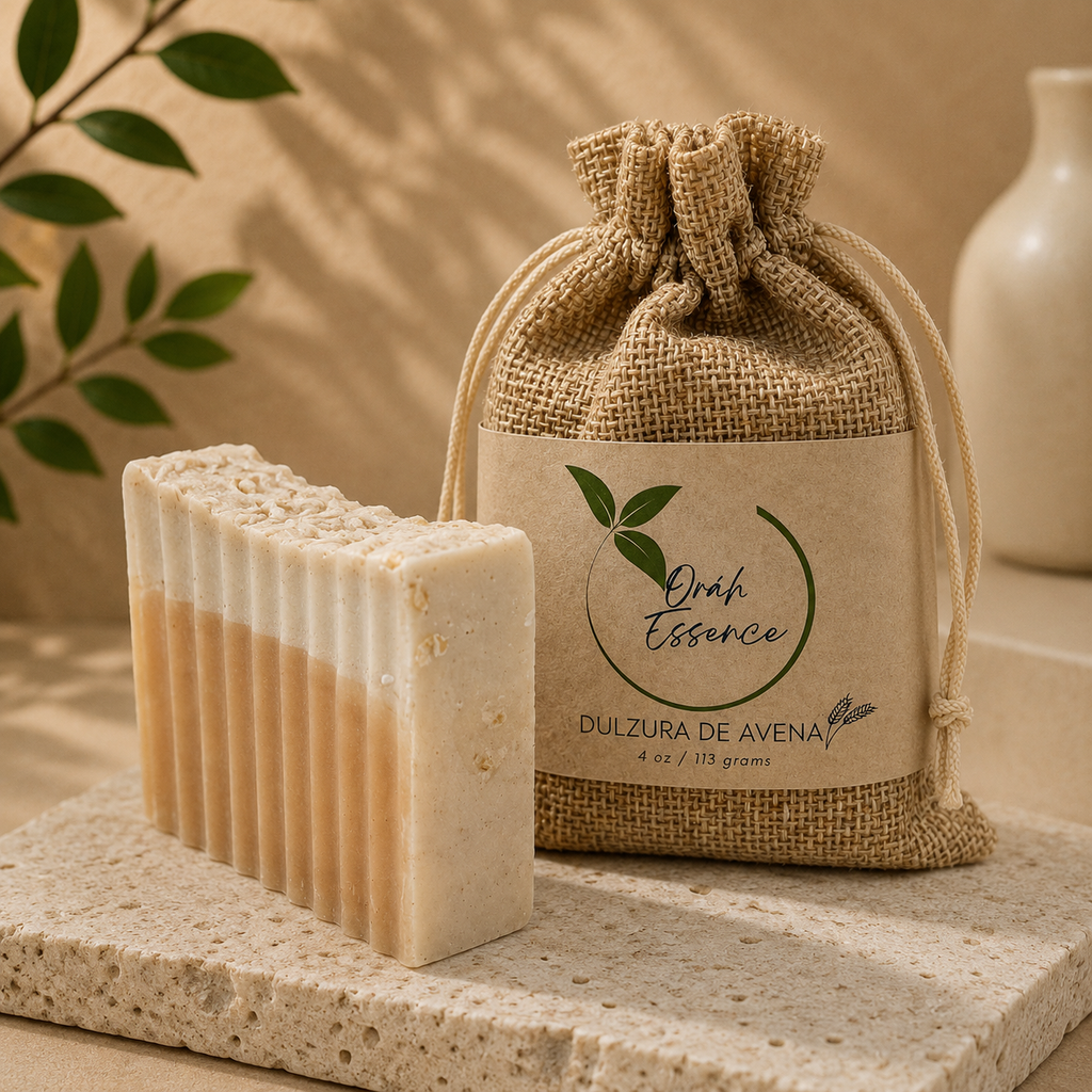 Dulzura de Avena - Honey & Oat  Soap – Gentle Handcrafted Soap for Sensitive Skin